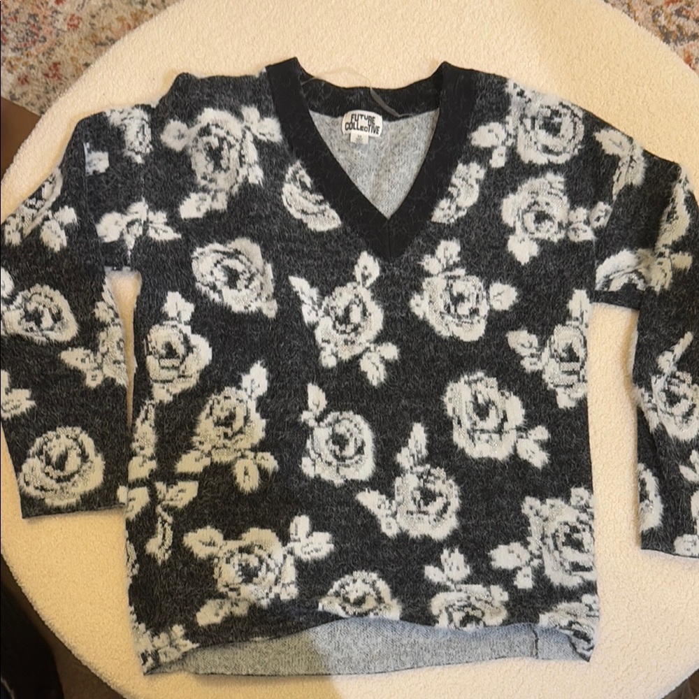 Target Future Collective Rose Sweater